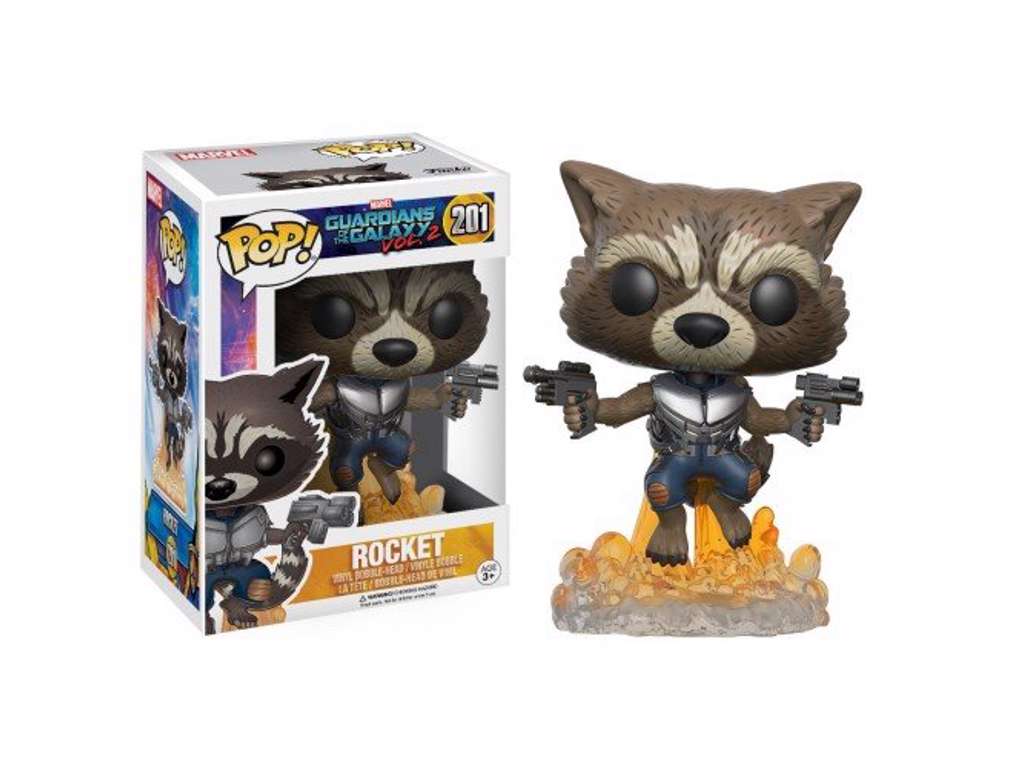 Guardians of the Galaxy Vol. 2 POP! vinyl figur af Rocket Raccoon på 9 cm