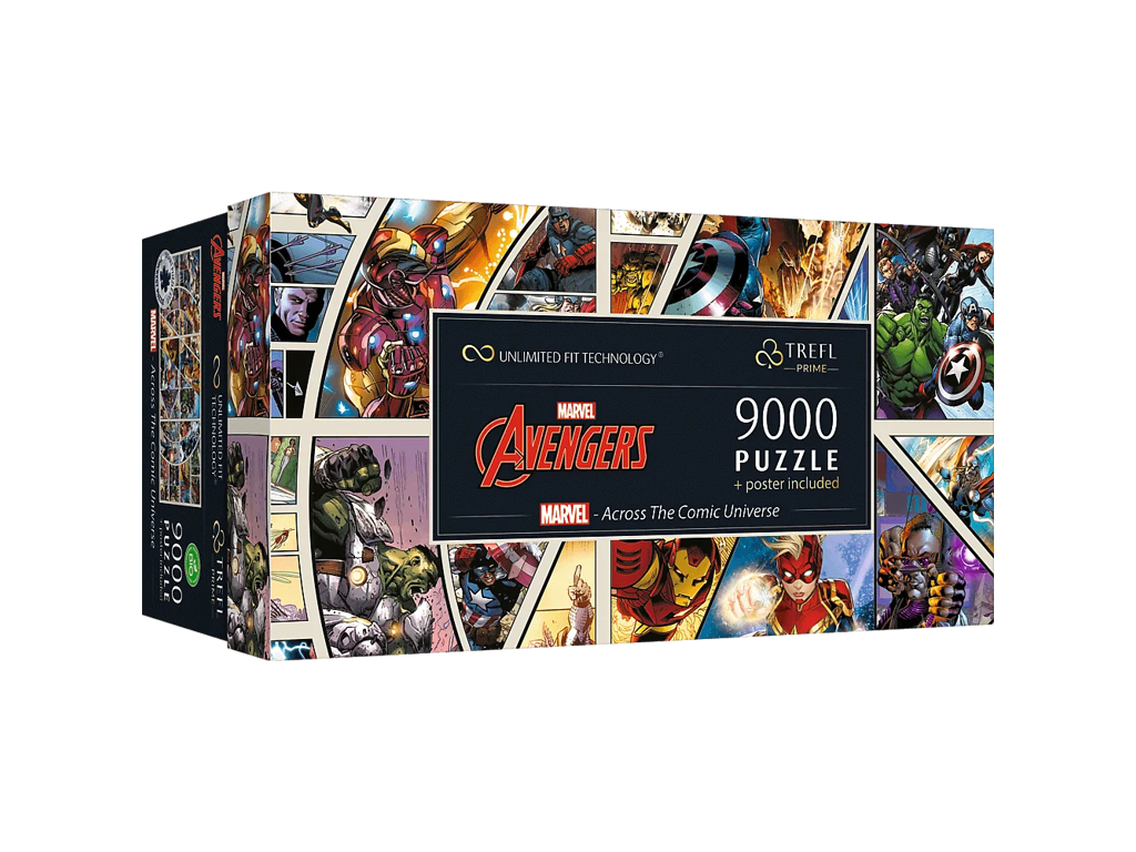 Ultimate Fit - Marvel - Across the Comic Universe - Puslespil på 9000 brikker