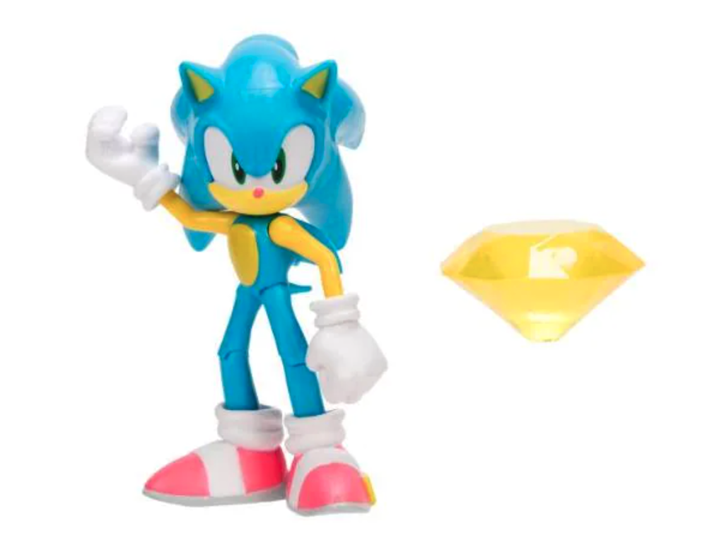 Sonic The Hedgehog 30th Anniversary action figur af Sonic på 9 cm