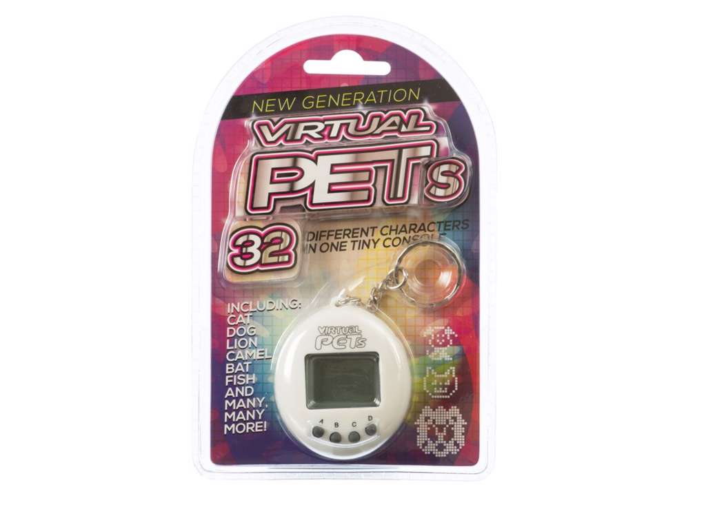 Virtuelt kæledyr - forskellige farver