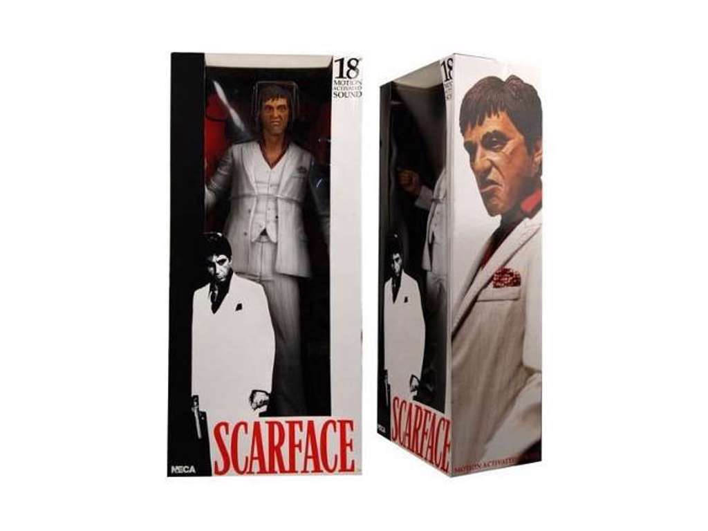 Scarface action figur af 1/4 fra NECA på 45 cm