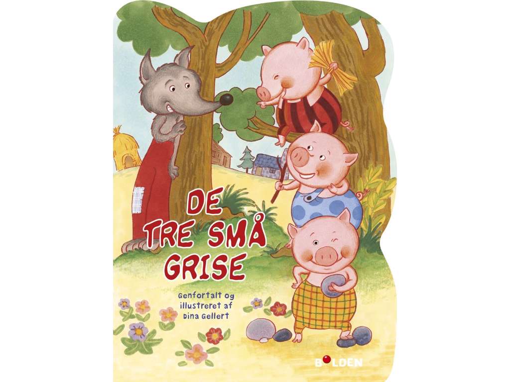 De tre små grise - børnebog