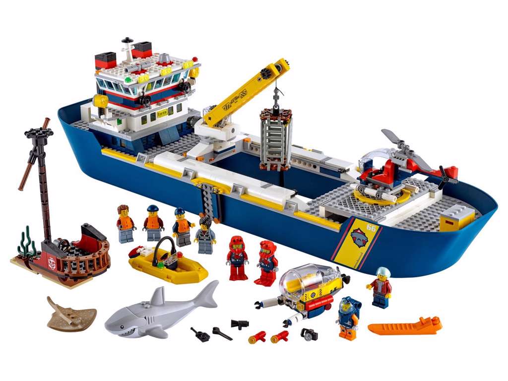 LEGO City Oceans - Havudforskningsskib - 60266