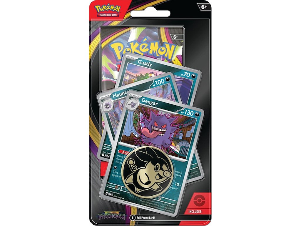 Pokémon TCG: Mega Evolution – Pitch Black (ME05) Premium Checklane Blister