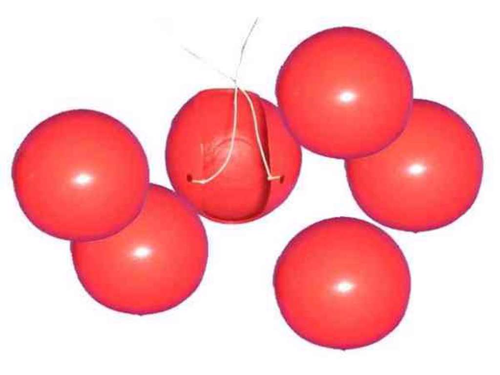 Klovnenæse i plastik m/ elastik