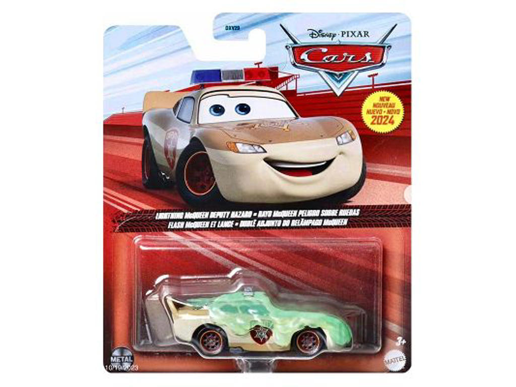 Pixar Cars Die-Cast bil - Lynet McQueen (deputy hazard)