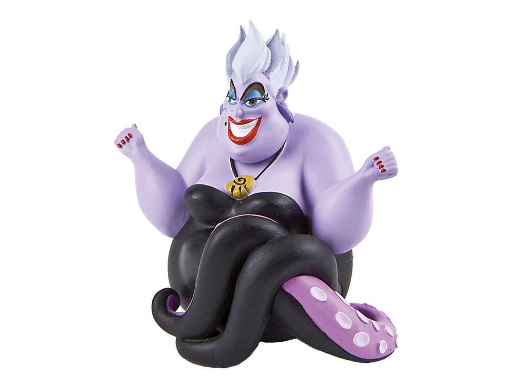 Havheksen Ursula fra Den Lille Havfrue (Bullyland)