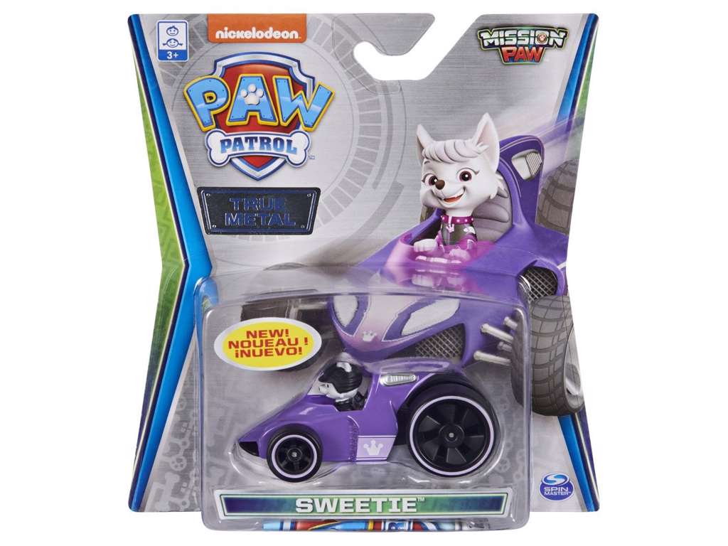 Sweetie bil i metal fra Paw Patrol Mission Paw