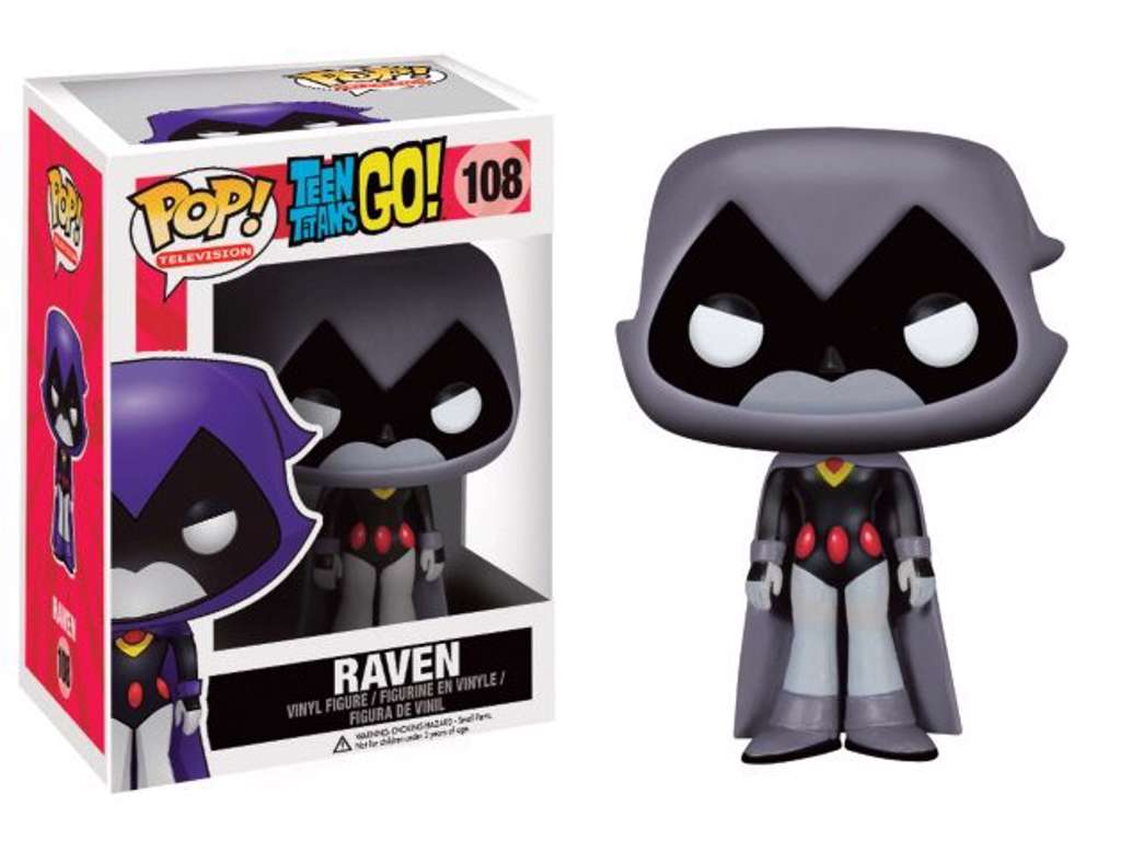 Teen Titans Go! POP! vinyl figur af Raven (Grey) på 9 cm