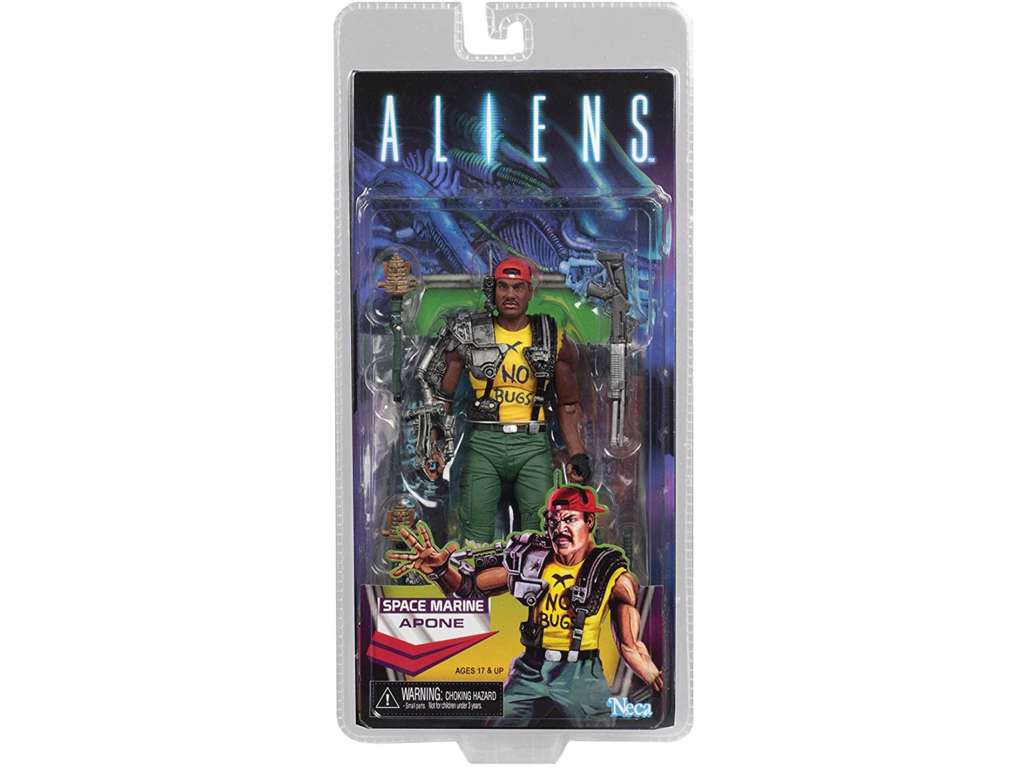 Aliens action figur af Space Marine Sgt. Apone på 18 cm
