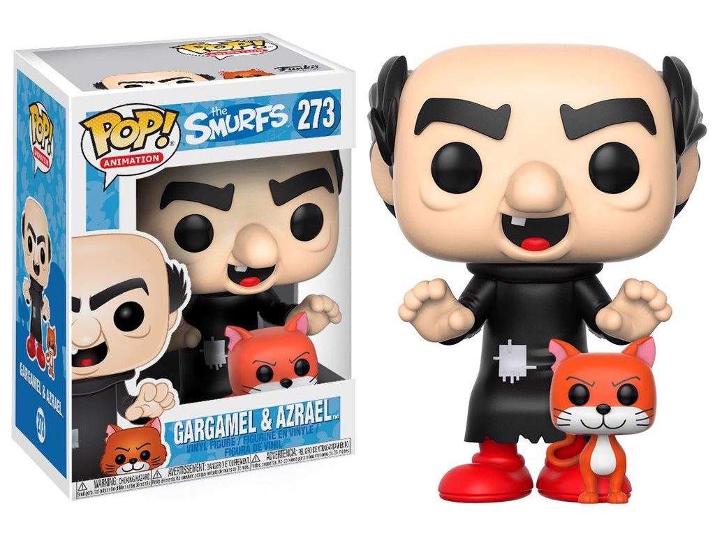 The Smurfs POP! vinyl figur af Gargamel & Azrael på 9 cm