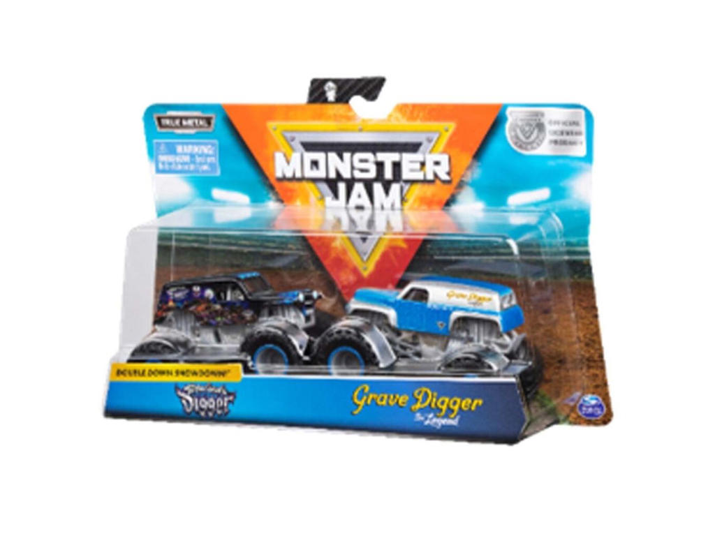 Monster Jam 1:64 Die Cast - Pakke med 2 Monster Trucks