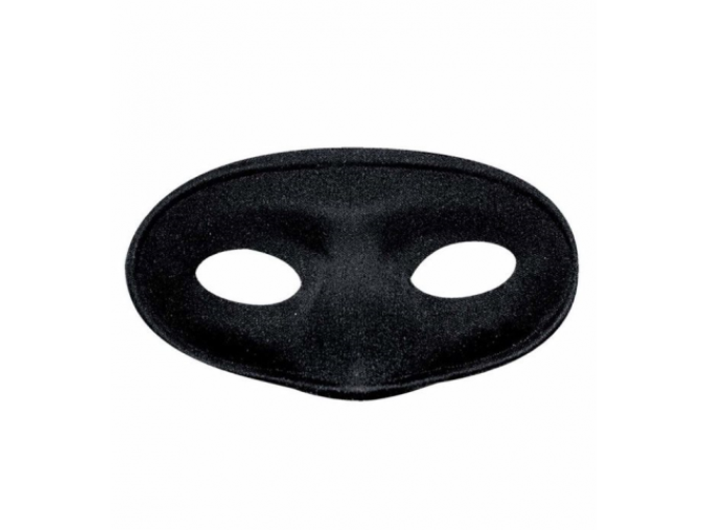 Sort maskerade maske