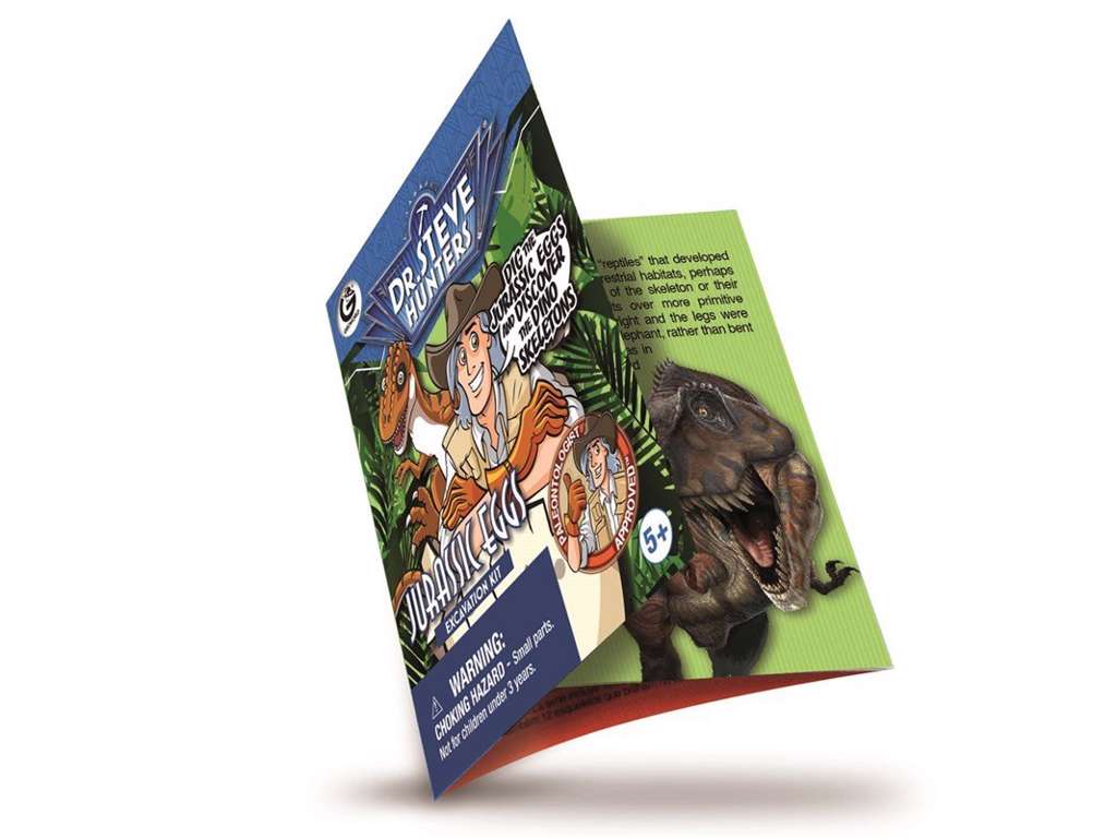 Dr. Steve Hunters udgravningssæt - Jurassic æg udgravning