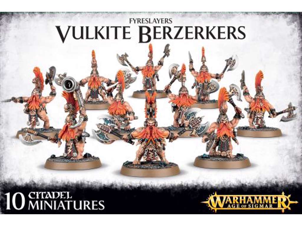 Fyreslayers Vulkite Berzerkers - Warhammer