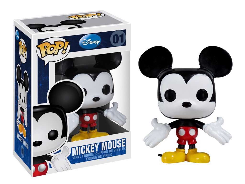 Disney POP! vinyl figur af Mickey Mouse på 9 cm