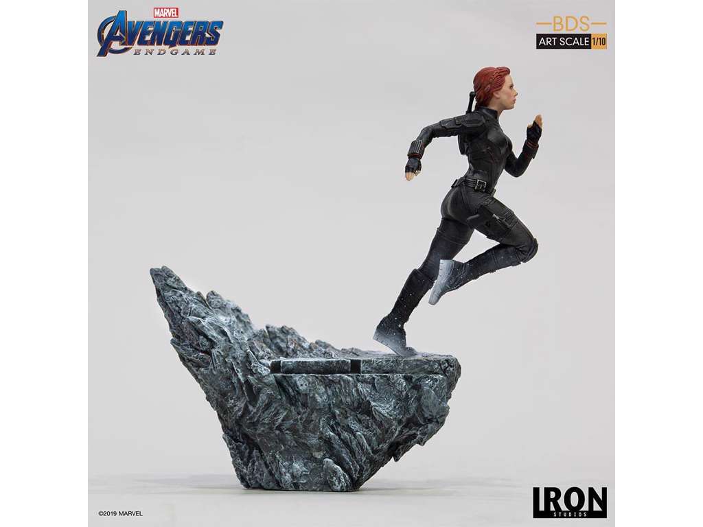 Marvel Avengers Endgame 1:10 statue af Black Widow på 21 cm