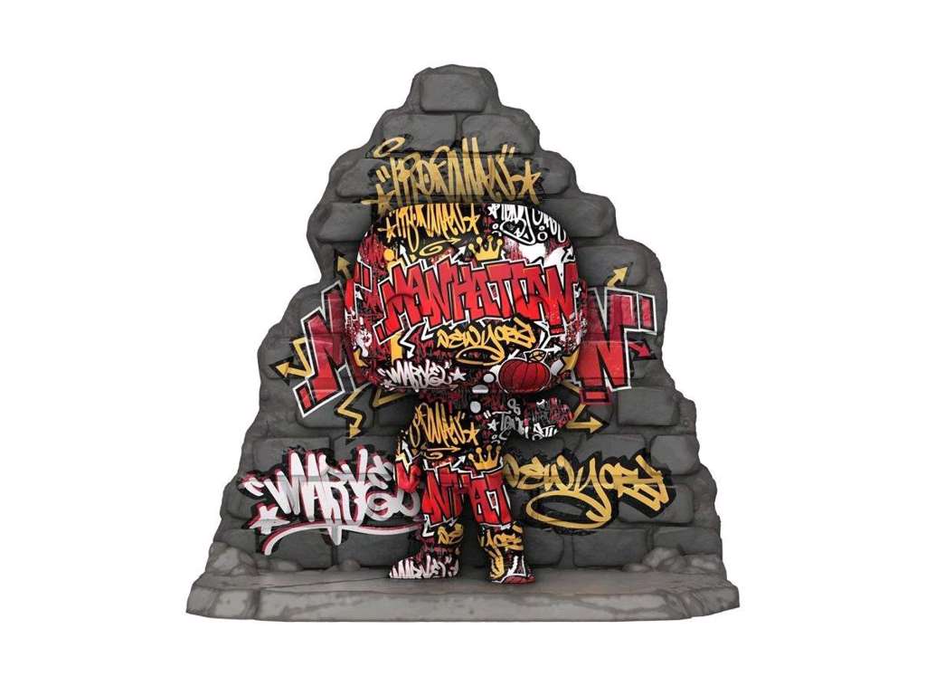 U2 POP! Street Art Collection Deluxe Vinyl Figure Iron Man 9 cm