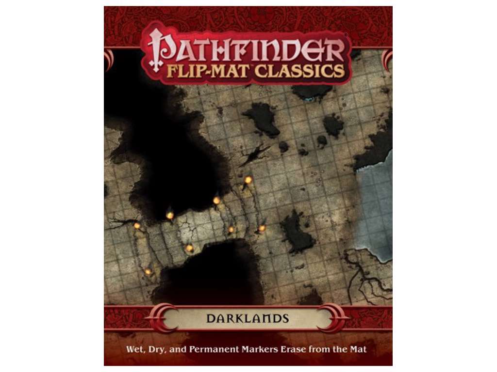 Pathfinder Flip-Mat Single - Darklands