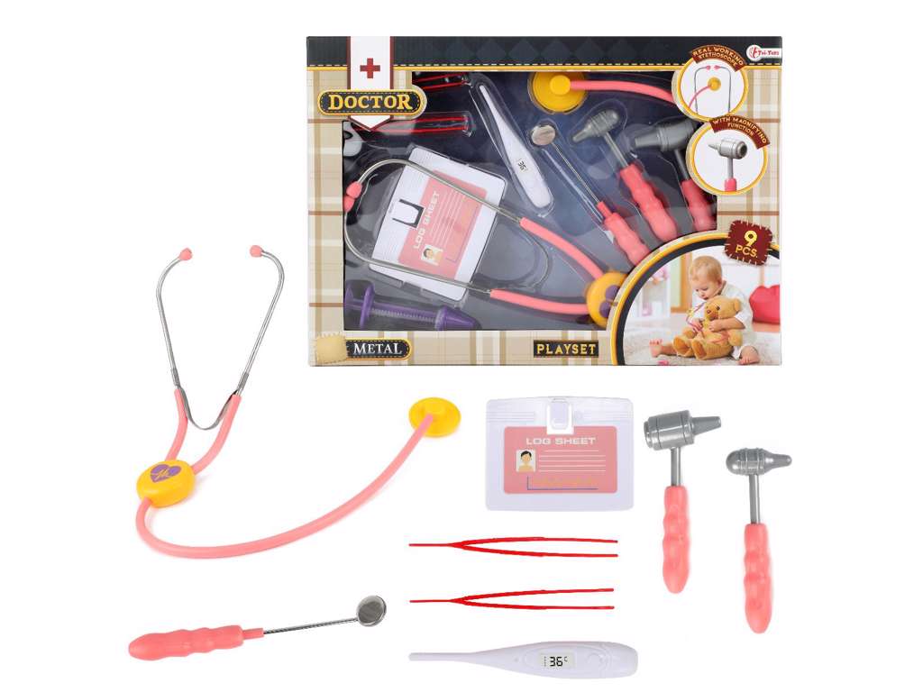 Lægesæt med 9 dele