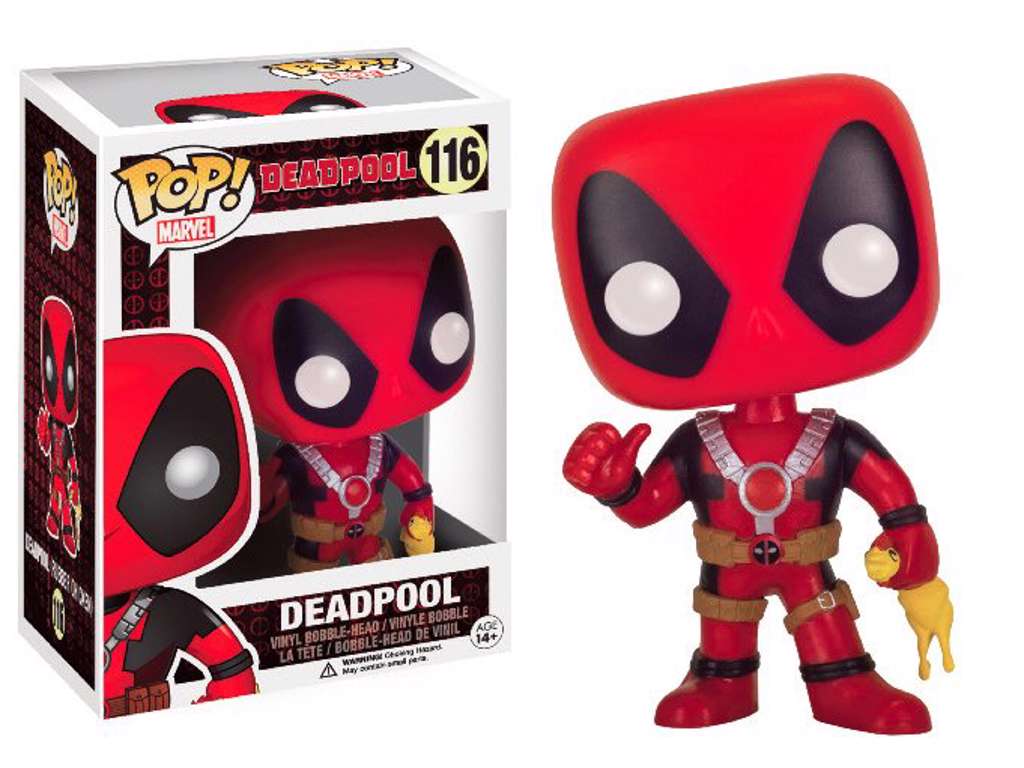 Deadpool POP! vinyl figur af Deadpool Rubber Chicken på 9 cm