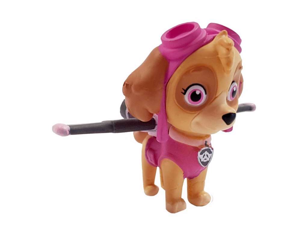 Skye minifigur fra Paw Patrol på 5.5 cm