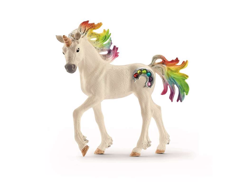 Regnbue enhjørning føl fra Schleich - 70525