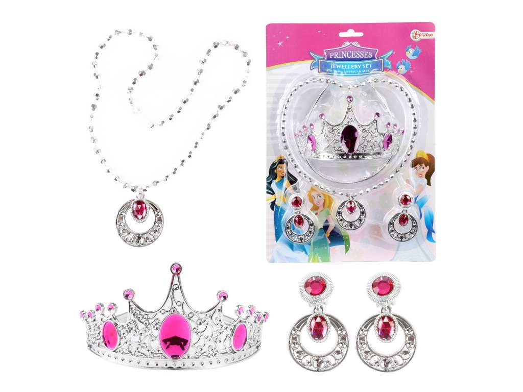 Prinsesse smykker - pink