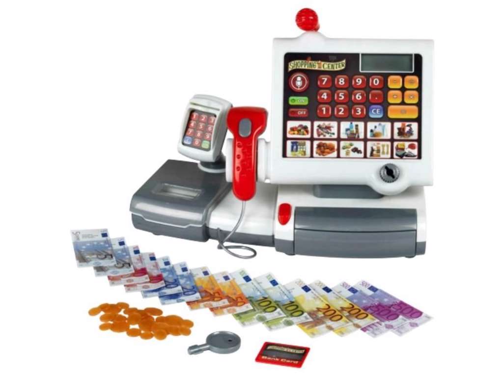 Kasseterminal med legemad og tilbehør fra Klein