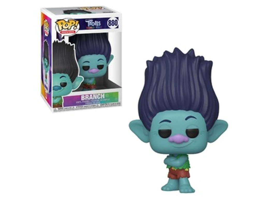 Trolls World Tour POP! vinyl figur af Branch på 9 cm