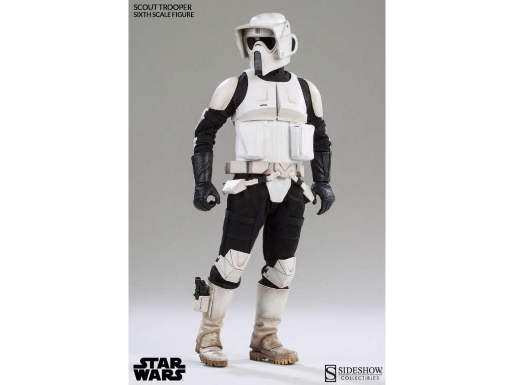 Star Wars action figur 1/6 Scout Trooper på 30 cm fra Sideshow Collectibles