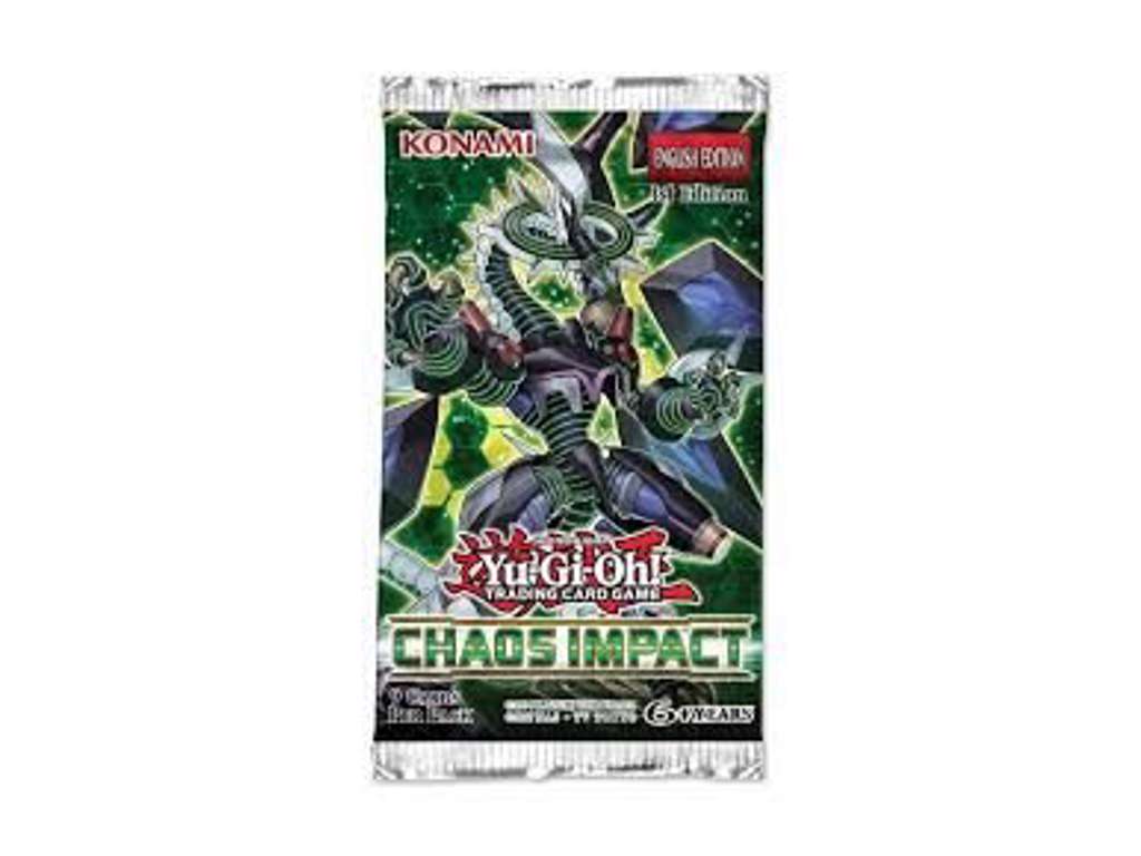 Yu-Gi-Oh! Chaos Impact booster pakke