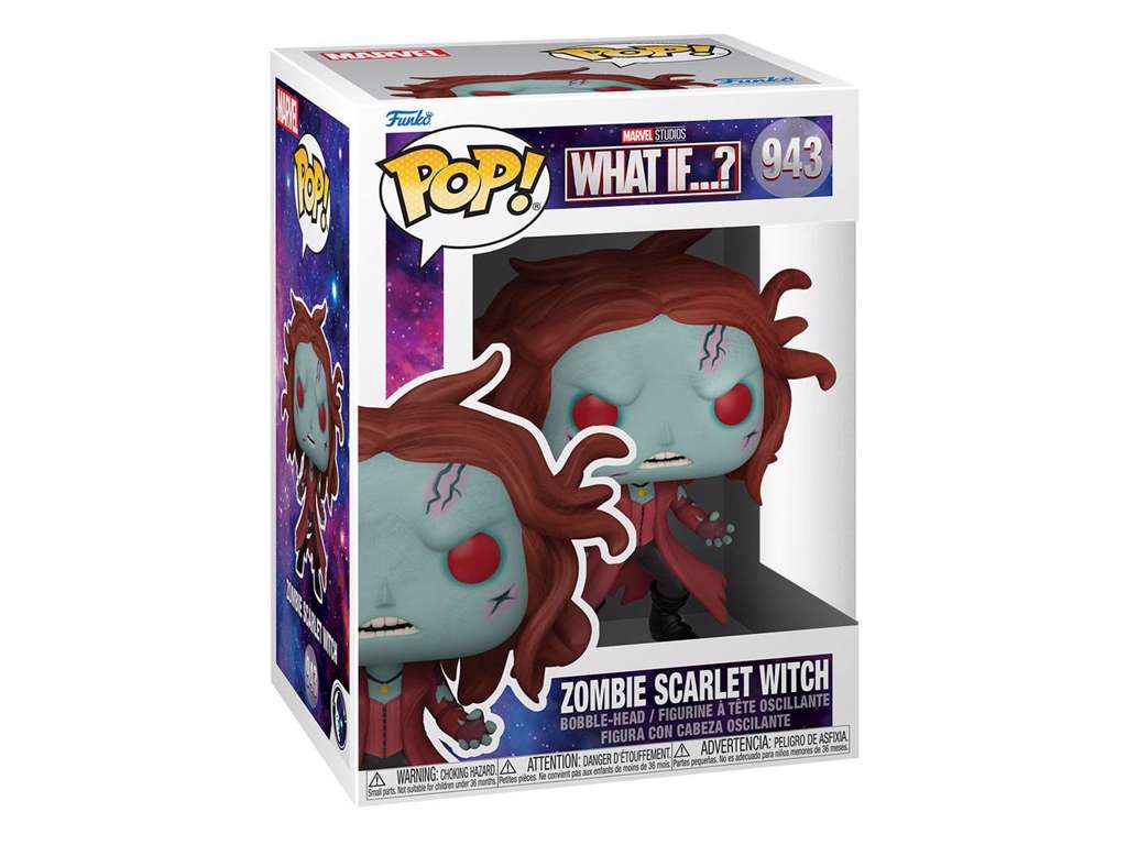 Marvel What If...? POP! TV Vinyl Figure Zombie Scarlet Witch 9 cm