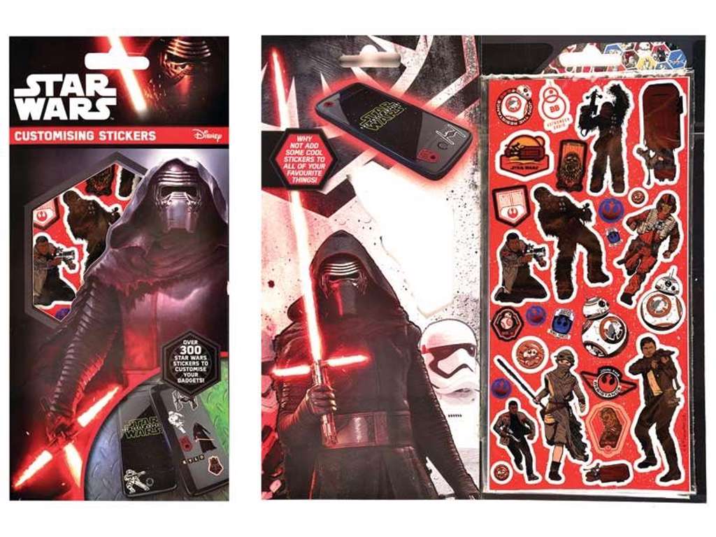 Star Wars Klistermærker - 300 stk