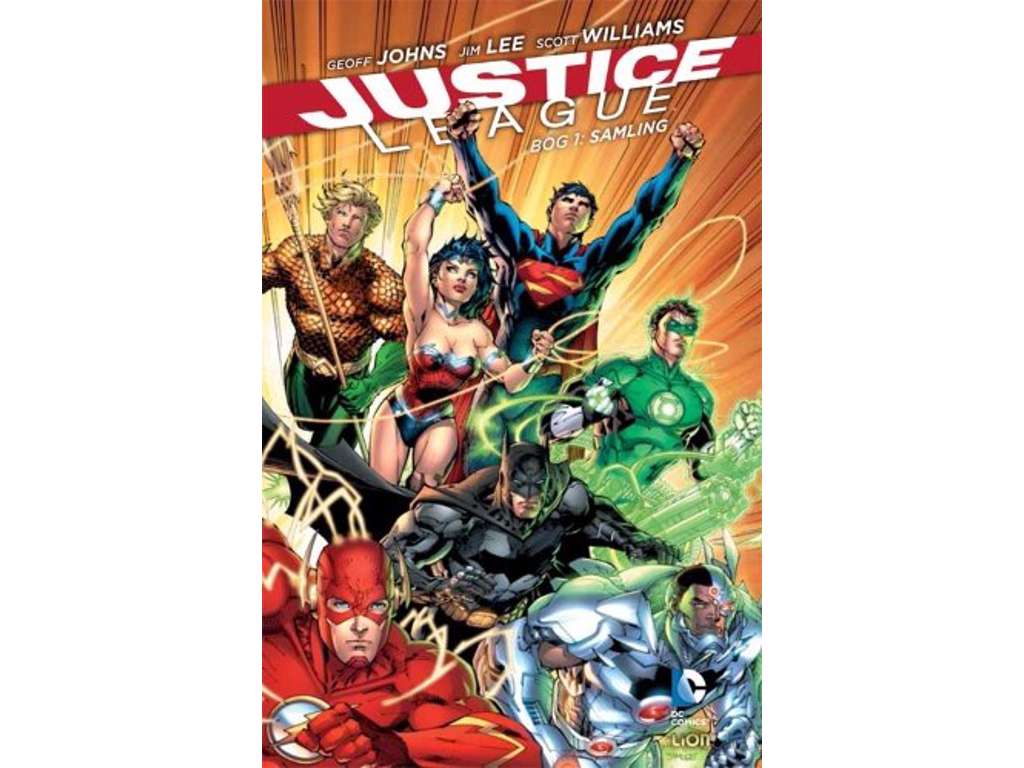 Justice League 1: Begyndelsen - Dansk deluxe tegneserie