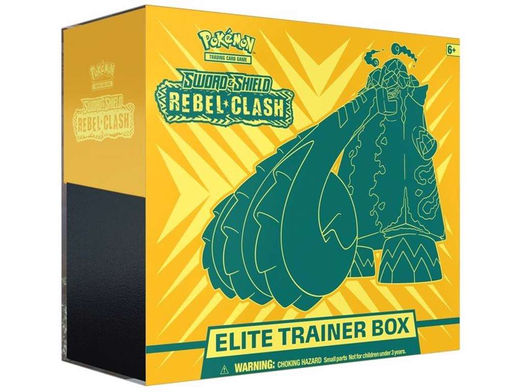 Pokémon Sword & Shield Rebel Clash Elite Trainer Box