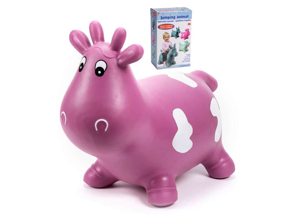 Hoppeko fra Baby Buddy - pink