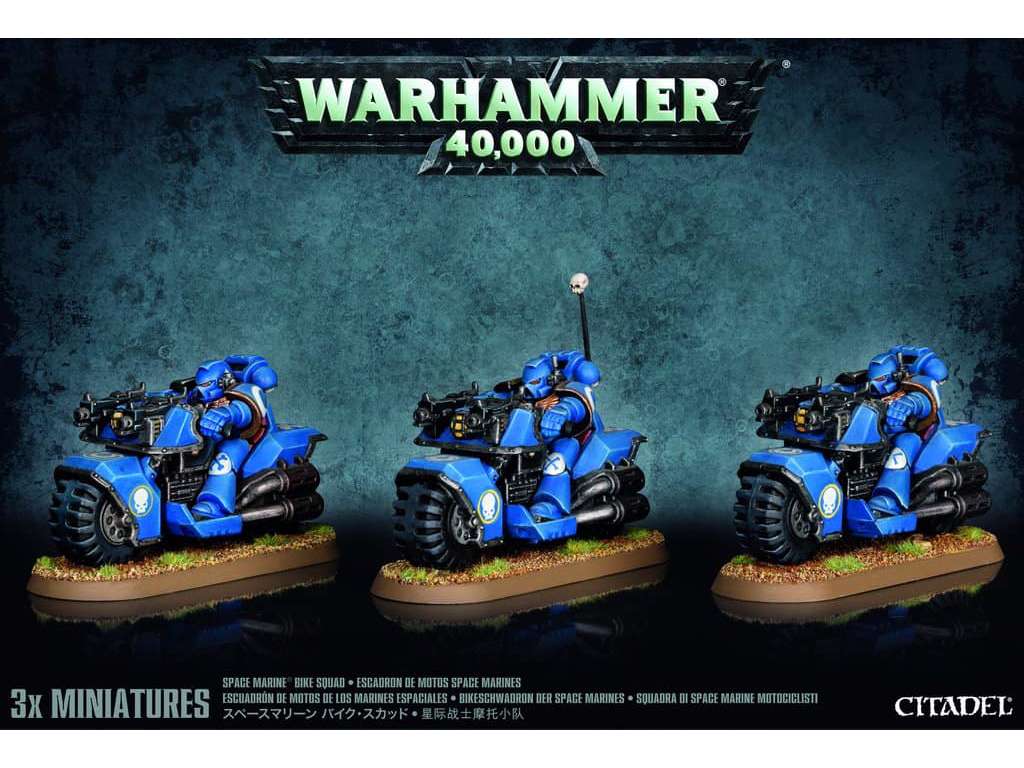 Space Marine Bike Squad