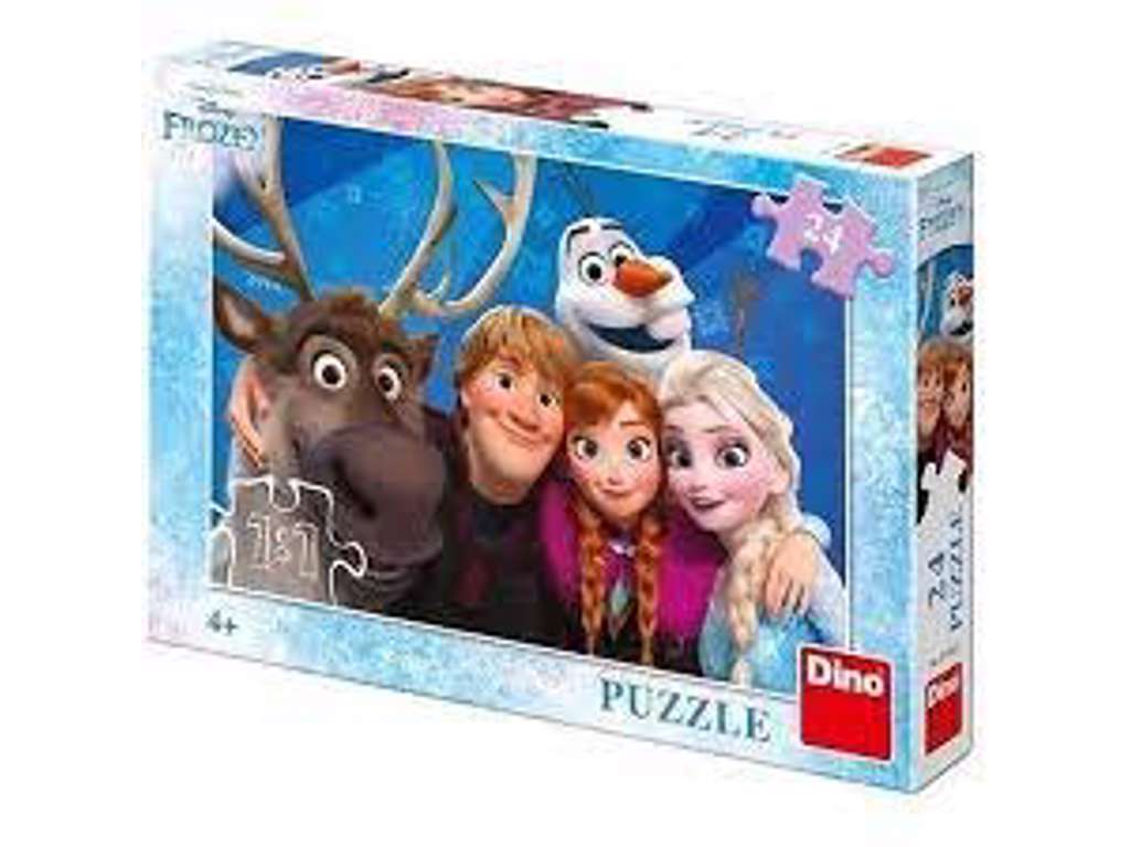 Frost puslespil med 24 brikker