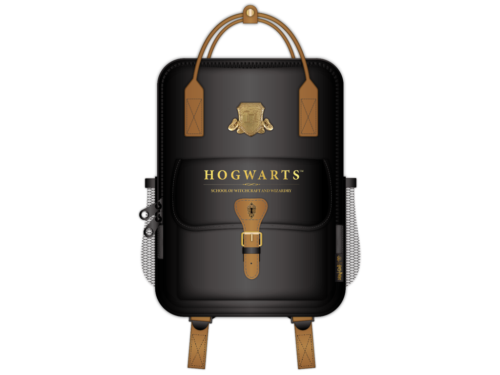 Harry Potter Premium Backpack / rygsæk - Hogwarts Shield