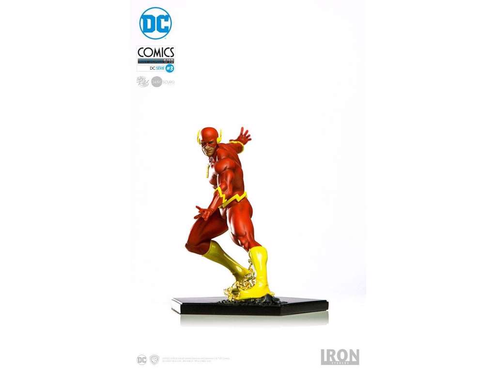 DC Comics statue af 1/10 The Flash på 16 cm