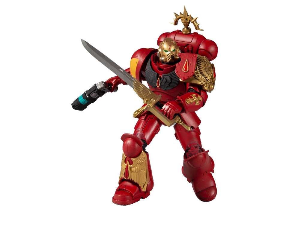 Warhammer 40k action figur af Blood Angels Primaris Lieutenant (Gold Label Series) på 18 cm