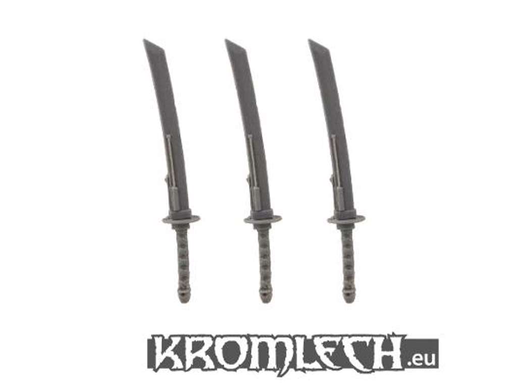 Vibro Katanas (6) til rollespilsfigurer fra Kromlech