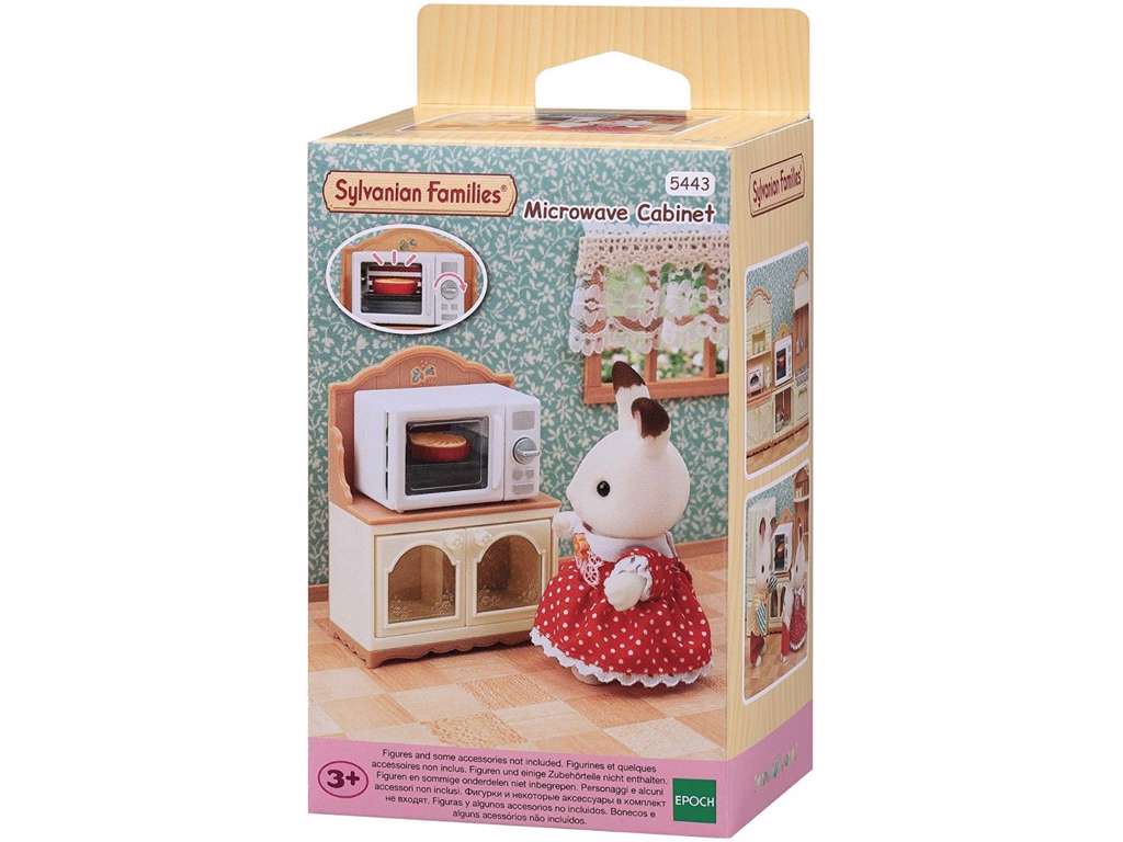 Skab med mikroovn fra Sylvanian Families - 5443