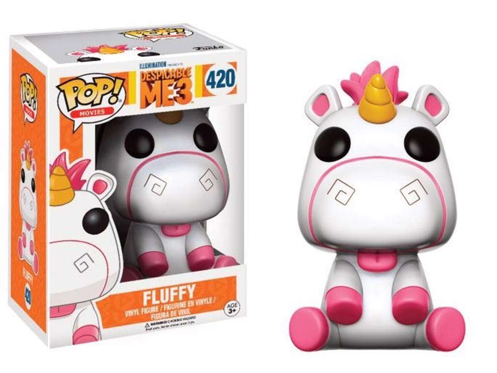 Despicable Me 3 POP! vinyl figur af Fluffy på 9 cm