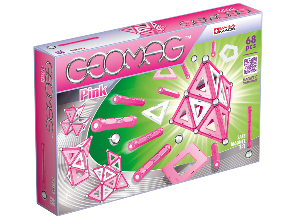 Geomag Pink 68 dele