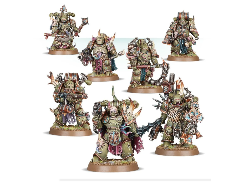 Death Guard Plague Marines - Warhammer 40.000