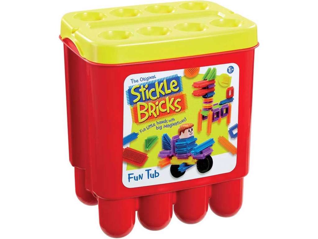 Originale Stickle Bricks - Nupper 62 stk i boks