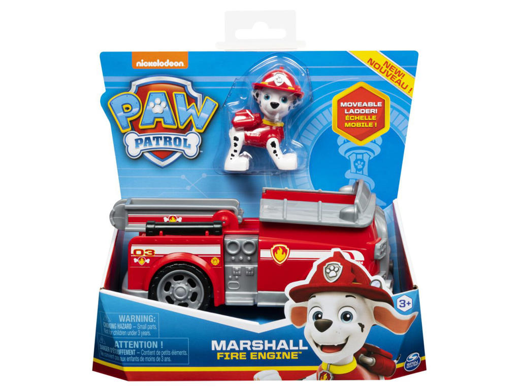 Paw Patrol Basic - Køretøj med Marshall