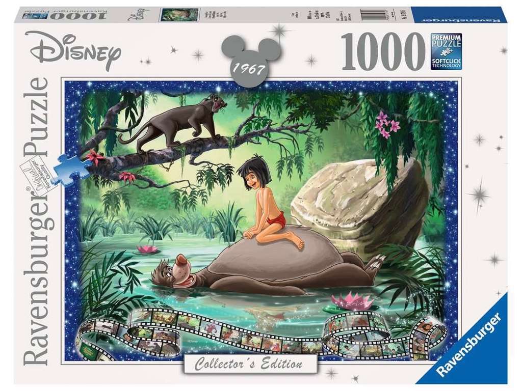 Disney Junglebogen puslespil med 1000 brikker fra Ravensburger